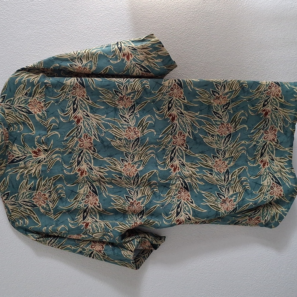 Pierre Cardin Vintage Floral Men's Shirt Sz L - Picture 2 of 10